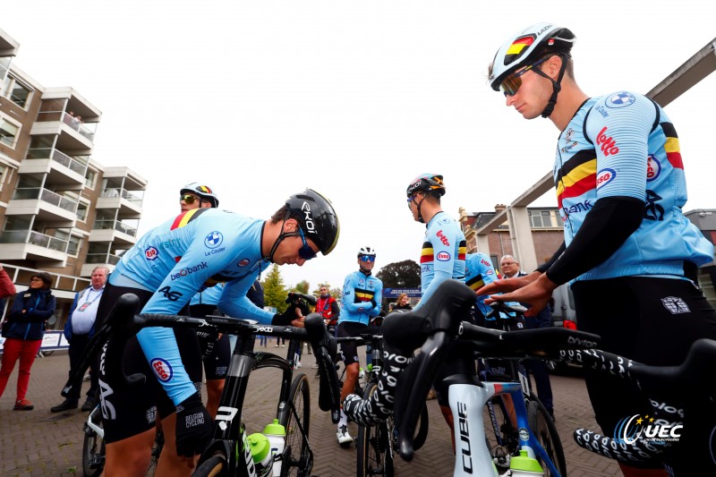 2023 UEC Road European Championships - Drenthe - Under 23 Men's Road Race - Coevorden - Col Du VAM 108 km - 22/09/2023 -  - photo Luca Bettini/SprintCyclingAgency?2023